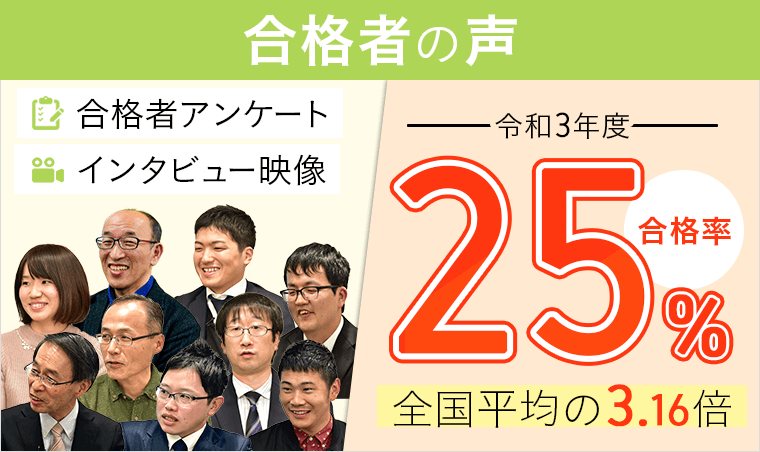アガルート　社会保険労務士（社労士試験）講座　合格率について