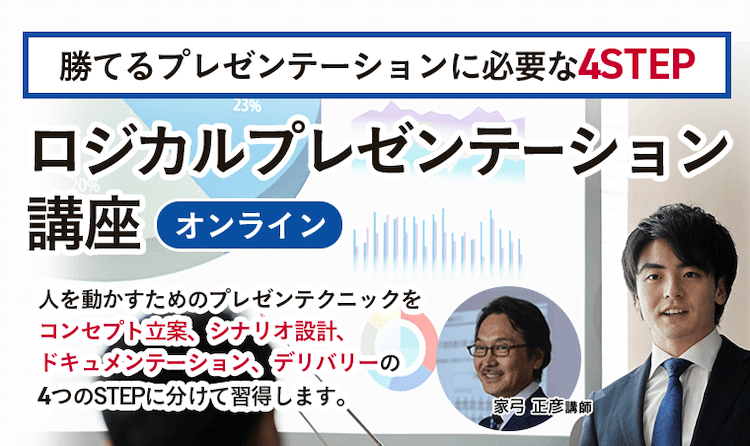 アガルート　ロジカルプレゼンテーション講座　ホームページ画像